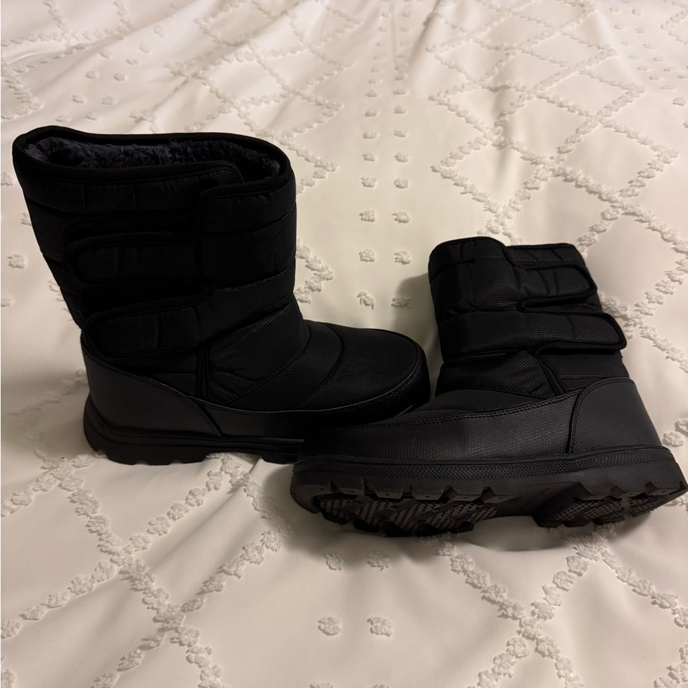 Black Winter Boots